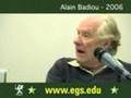 Alain Badiou. Democracy, Politics and Philosophy 2006 5/5