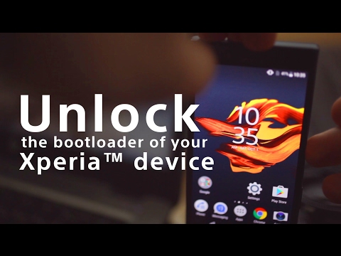 Updated video: How to unlock the boot loader of an Xperia device