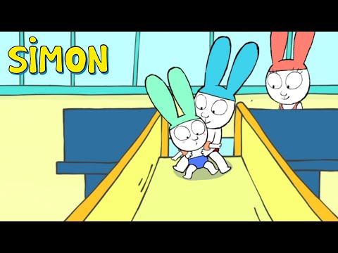 Simon FULL EPISODE The mega water slide [Officiel] Cartoons for Children