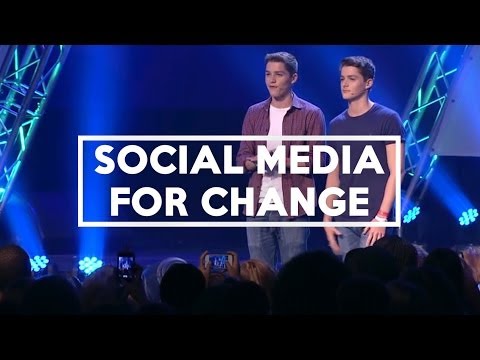 Using - We did a talk about using social media for change to an audience... live... on stage... in London! Useful Links: The full Vinspired talk (@18.22) - http://yo...