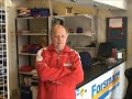 Lasse Forsman pratar gokart
