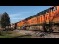 BNSF 7491, 6624 & 6608 Leads an Intermodal East, Galesburg, IL