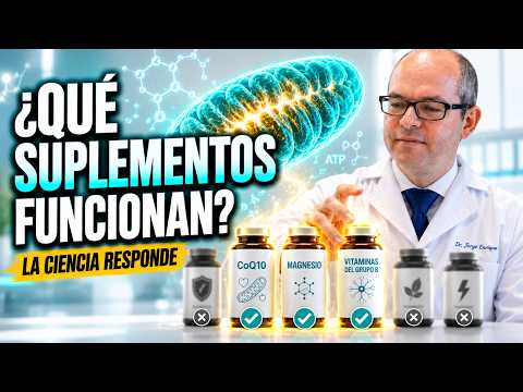 La verdad sobre la creatina, el NAD y la CoQ10