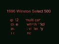 1996 Winston Select 500 Crash at Talladega
