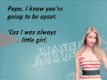 Glee- Papa Don't Preach lyrics