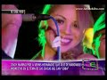 America Espectaculos 16-06-2011 Cindy pide a Vernis deje de mandarle indirectas con