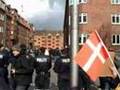 Stop Islamisering af Denma(SIAD) demo in Aalborg Denmark