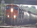 BNSF 7701 East with a Manifest 7/8/07