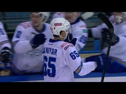 Daniyar scores his first KHL goal