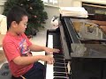 Lawrence, 8 y/o, play Chopin Valse Op.64 No.2
