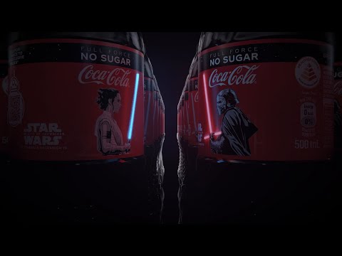 可口可樂 X 星際大戰9天行者的崛起 推出OLED光劍瓶身款