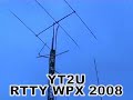 YT2U in RTTY WPX contest 2008.