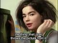 Bj�rk talking about her TV (subtitled)