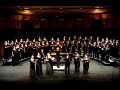 montclair state university's chamber ensemble university singers performing eric whitacre's 