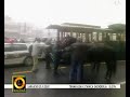 SUDAR TRAMVAJA - Skenderija , Sarajevo 25.11.2007. u 10,57h.