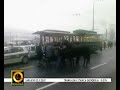 SUDAR TRAMVAJA - Skenderija , Sarajevo 25.11.2007. u 10,57h.