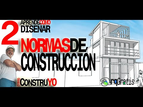 Como se DISEÑA una CASA con NORMAS o Reglamentos de Construcción