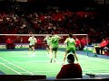 Amazing badminton rally at AEO 07