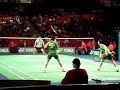 Amazing badminton rally at AEO 07