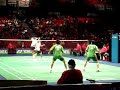 Amazing badminton rally at AEO 07