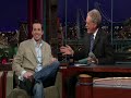 Lawrence Tynes appears on The Late Show with David Letterman