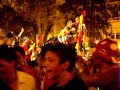 Glorieta elche celebrando eurocopa Glorieta elche celebrando eurocopa