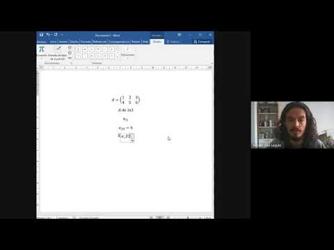 TMA - Consulta 31 de agosto: Matrices y determinantes