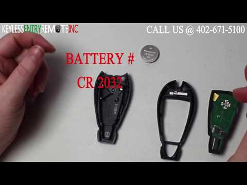 How To Replace Chrysler 300 Key Fob Battery 2008 2009 2010 2011