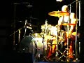 Drum solo during Lenny Kravitz concert Milan 14 july 2008