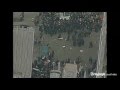 Violent clashes between Occupy Wall Street protesters and police in New York