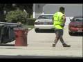 Scaring the Garbage Man