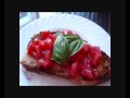 Tomato bruschetta recipe