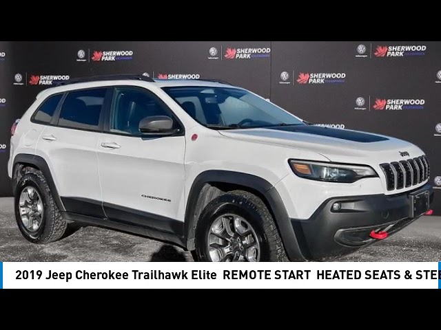 2019 Jeep Cherokee Trailhawk Elite | REMOTE START  in Cars & Trucks in Strathcona County