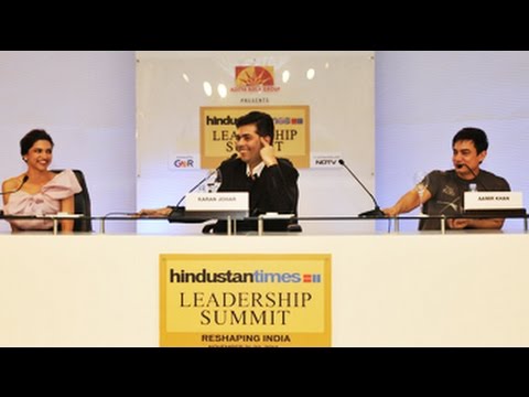 Aamir and Deepika in conversation with Karan Johar