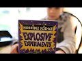 Science Experiment - Volcano effect from Vinegar with Sodium Hydrogen Carbonate