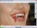 vampire   angelina jolie   photoshop tutorial
