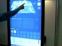 TouchScreen information display for rail stations & airports