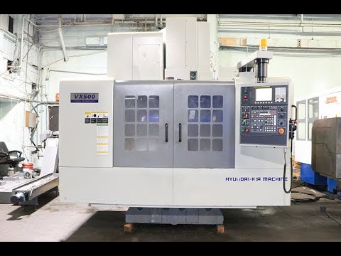 2012 HYUNDAI KIA VX500 MACHINING CENTERS,VERT.,N/C & CNC,MULT.SPDL. | Prime Machinery (1)
