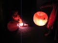 Lanterns in the Plastic Pumpkins