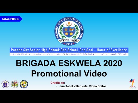 PCSHS BRIGADA ESKWELA 2020 (TARA NA! BAYANIHAN TA!)