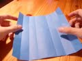Origami 3d star/omega star by John Montroll