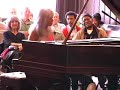free series of concerts at san francisco's cadillac hotel in the tenderloin. this concert featured joyce dicamillo, piano...geoff brennan, bass...babatunde lea, drums and percussion. october 19, 2007.