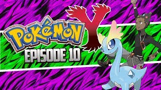 Pokemon X and Y Let's Play Walkthrough, Cliff, The Cyllage Gym Leader - Episode 10!
