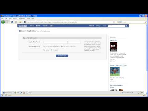 how to facebook api key