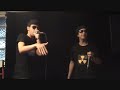 My best friend and me Beatboxing! Check our t-shirts (tequalizer) on www.Robeat.de !!!