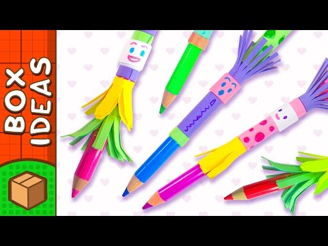 DIY Pencil Topper People