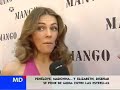 Elisabeth Hurley presenta su coleción de bikinis y trikinis