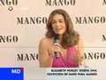 Elisabeth Hurley presenta su coleción de bikinis y trikinis