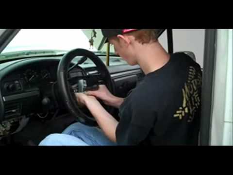 Removing Ford Steering Wheel