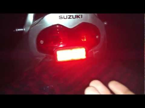 Suzuki bandit 1200s rear taillight bulb replacement and bulb